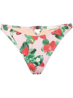 Fleur Du Mal плавки бикини с принтом