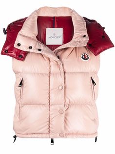 Moncler дутый жилет с капюшоном