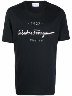 Salvatore Ferragamo футболка с логотипом