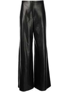 Alice+Olivia широкие брюки Athena из искусственной кожи