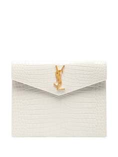 Saint Laurent клатч с монограммой YSL