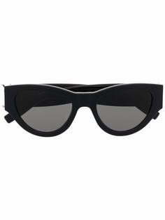 Saint Laurent Eyewear солнцезащитные очки в оправе кошачий глаз