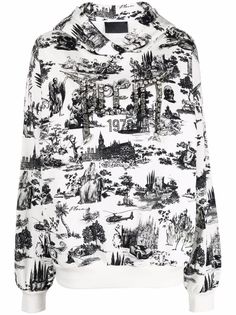 Philipp Plein худи с кристаллами
