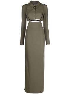 Jacquemus платье макси La Robe Draio