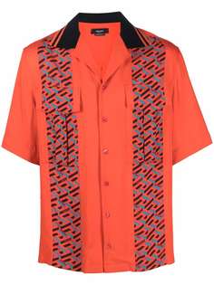 Versace monogram stripes shirt