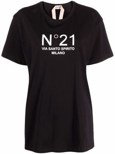 Nº21 logo-print short-sleeve T-shirt