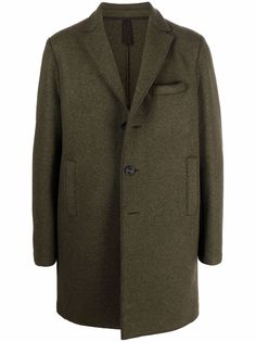 Harris Wharf London single-breasted tailored coat