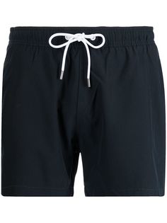 Michael Kors Solid pocket-detail swim shorts