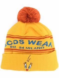 Gcds logo knit beanie hat