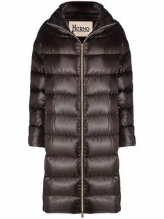 Herno zip-fastening padded coat