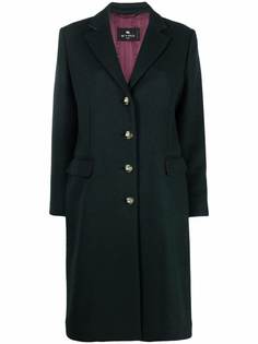 ETRO notched-lapel single-breasted coat