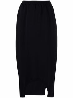 Issey Miyake asymmetric hem skirt