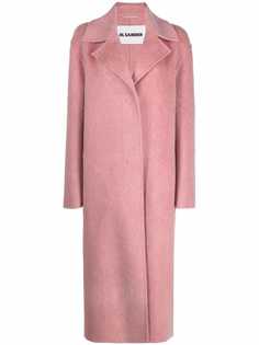 Jil Sander однобортное кашемировое пальто