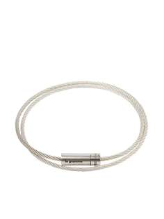 Le Gramme LE GRAMME SILV 9G POLSHED DBL CABLE BRCL