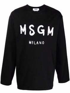 MSGM толстовка с логотипом