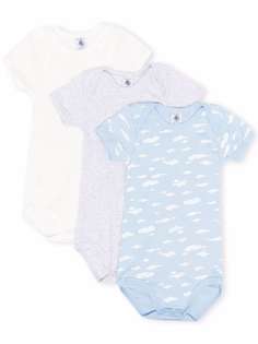 Petit Bateau боди из органического хлопка с принтом