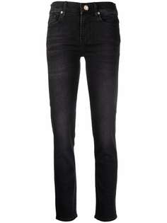 7 For All Mankind прямые джинсы Roxanne средней посадки