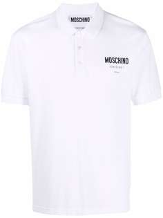 Moschino рубашка поло с логотипом