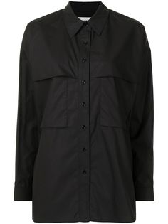 Lemaire straight-point collar cotton shirt