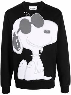 Iceberg Snoopy reflective appliqué sweatshirt