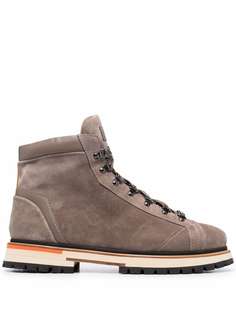 Santoni ботинки на шнуровке