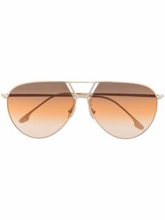 Victoria Beckham солнцезащитные очки-авиаторы VB208S