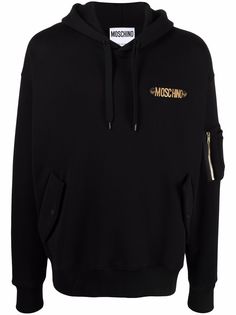 Moschino худи с логотипом