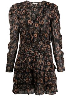 Ulla Johnson платье мини Esila с оборками