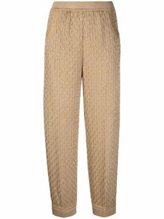 Missoni фактурные брюки