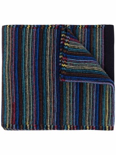 PAUL SMITH шерстяной шарф в полоску Signature Stripe