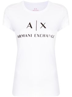 Armani Exchange футболка с логотипом