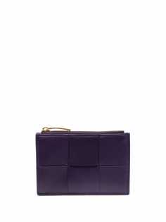 Bottega Veneta компактный кошелек с плетением Maxi Intrecciato