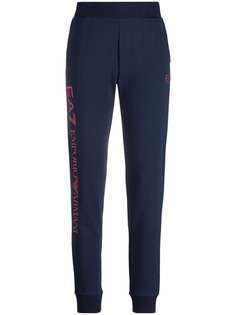 Ea7 Emporio Armani спортивные брюки с логотипом