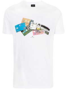 PS Paul Smith футболка с графичным принтом