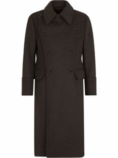 Dolce & Gabbana двубортное шерстяное пальто