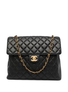 Chanel Pre-Owned стеганая сумка на плечо 1995-го года с логотипом CC