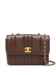 Chanel Pre-Owned маленькая сумка на плечо Mademoiselle Classic Flap 1995-го года