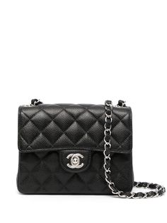 Chanel Pre-Owned мини-сумка на плечо Classic Flap Square 2004-го года