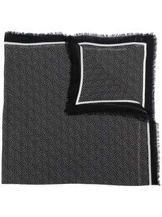 Saint Laurent платок в горох