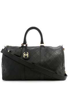 Chanel Pre-Owned стеганая сумка Boston 1995-го года