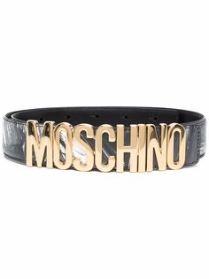 Moschino ремень с логотипом
