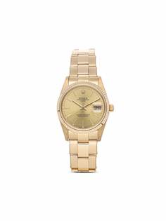 Rolex наручные часы Oyster Perpetual Date pre-owned 34 мм