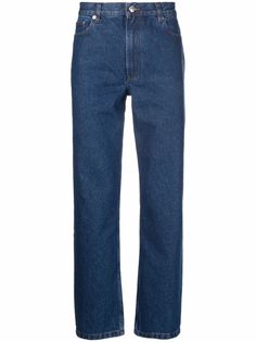 A.P.C. mid-rise straight-leg jeans