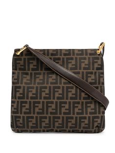 Fendi Pre-Owned сумка на плечо 1990-х годов с узором Zucca