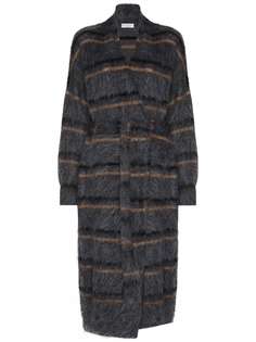Brunello Cucinelli длинный кардиган в полоску