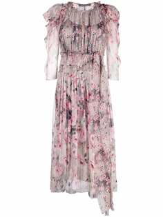 Alberta Ferretti платье с цветочным принтом