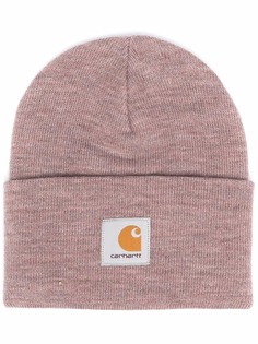 Carhartt WIP шапка бини с нашивкой-логотипом