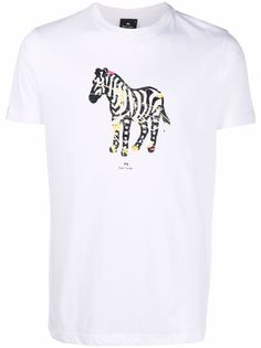 PAUL SMITH футболка с принтом