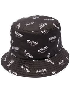Moschino панама с логотипом