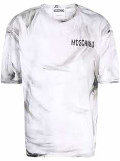 Moschino футболка с логотипом